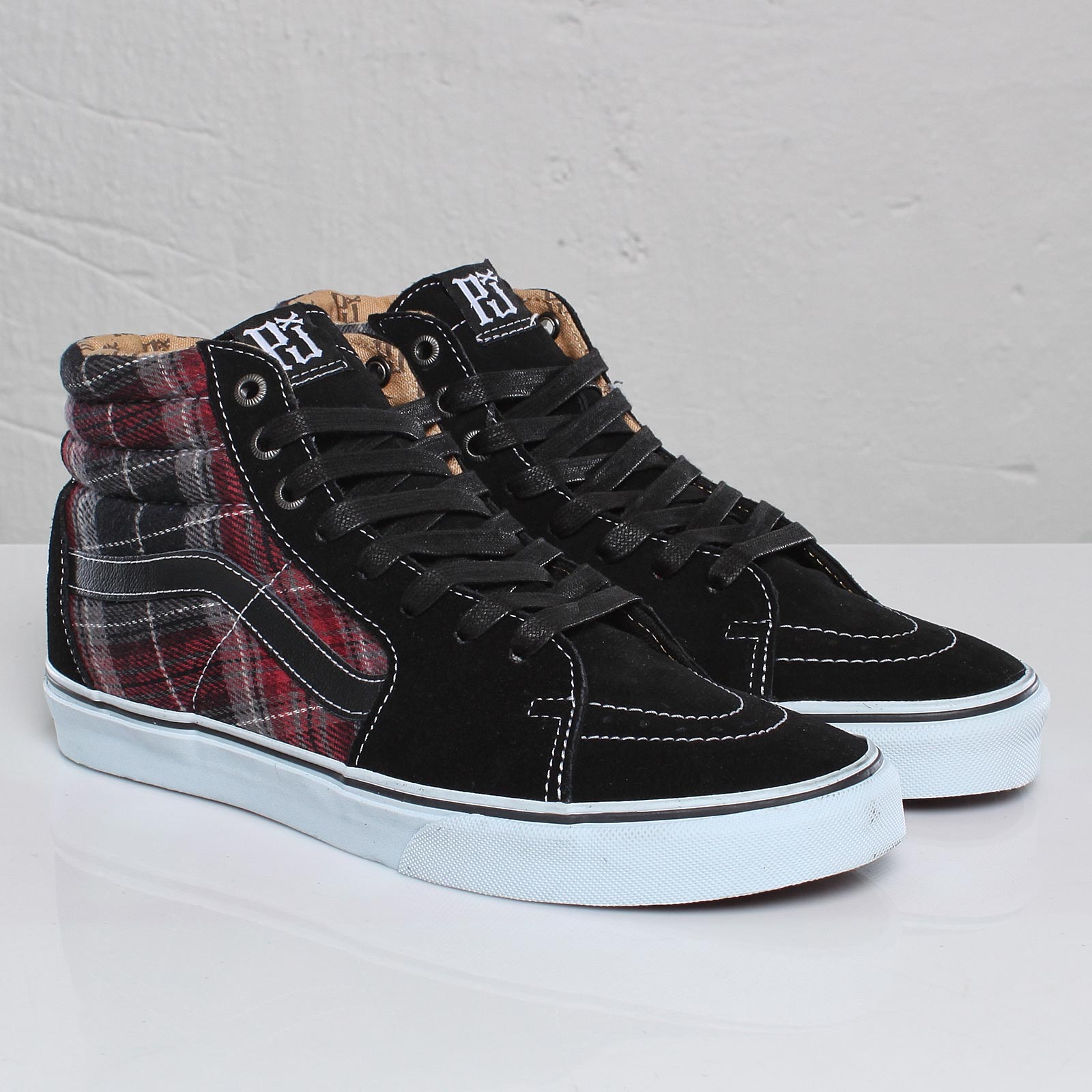 Pearl Jam Vans Sk8 Hi Flannel 2