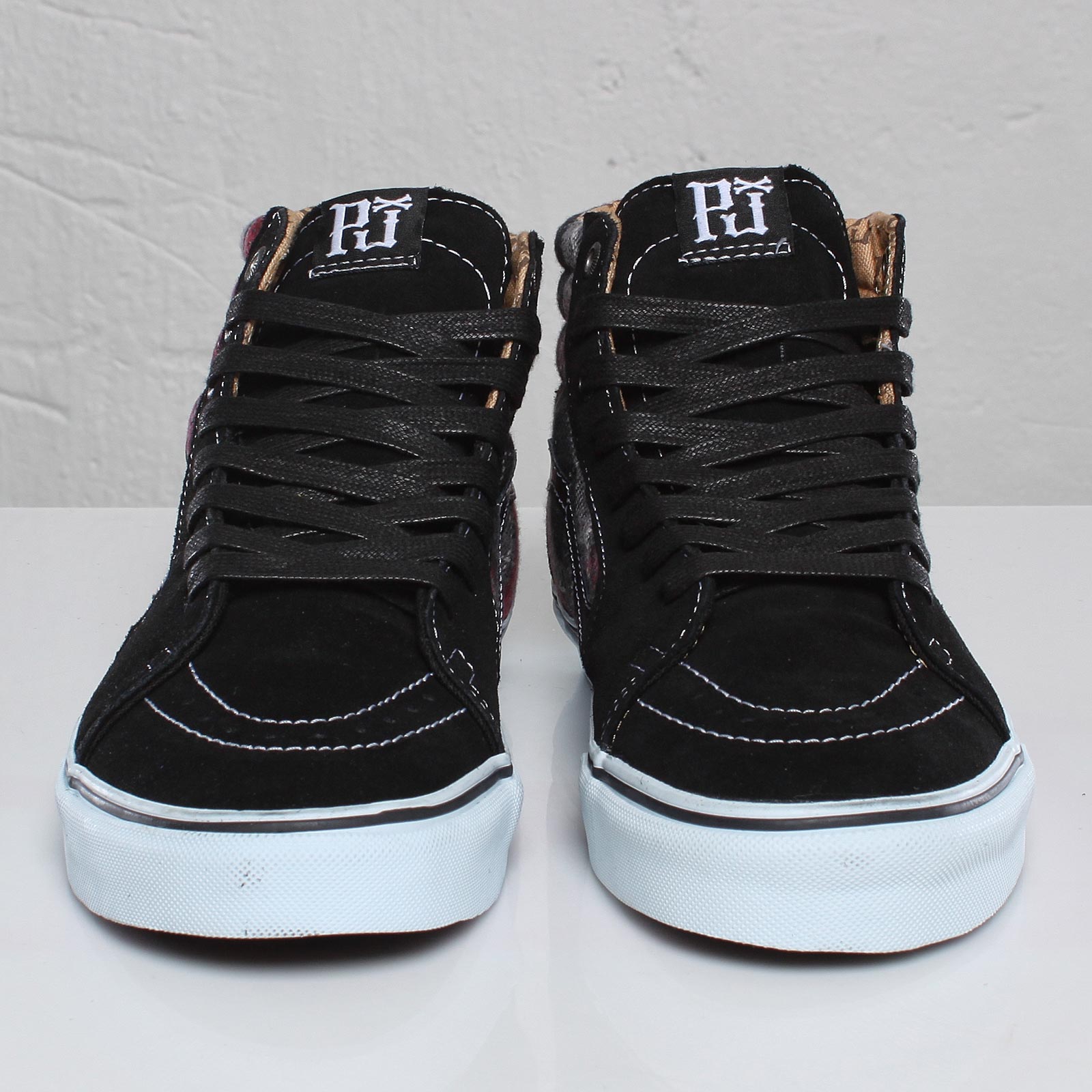 Pearl Jam Vans Sk8 Hi Flannel 3
