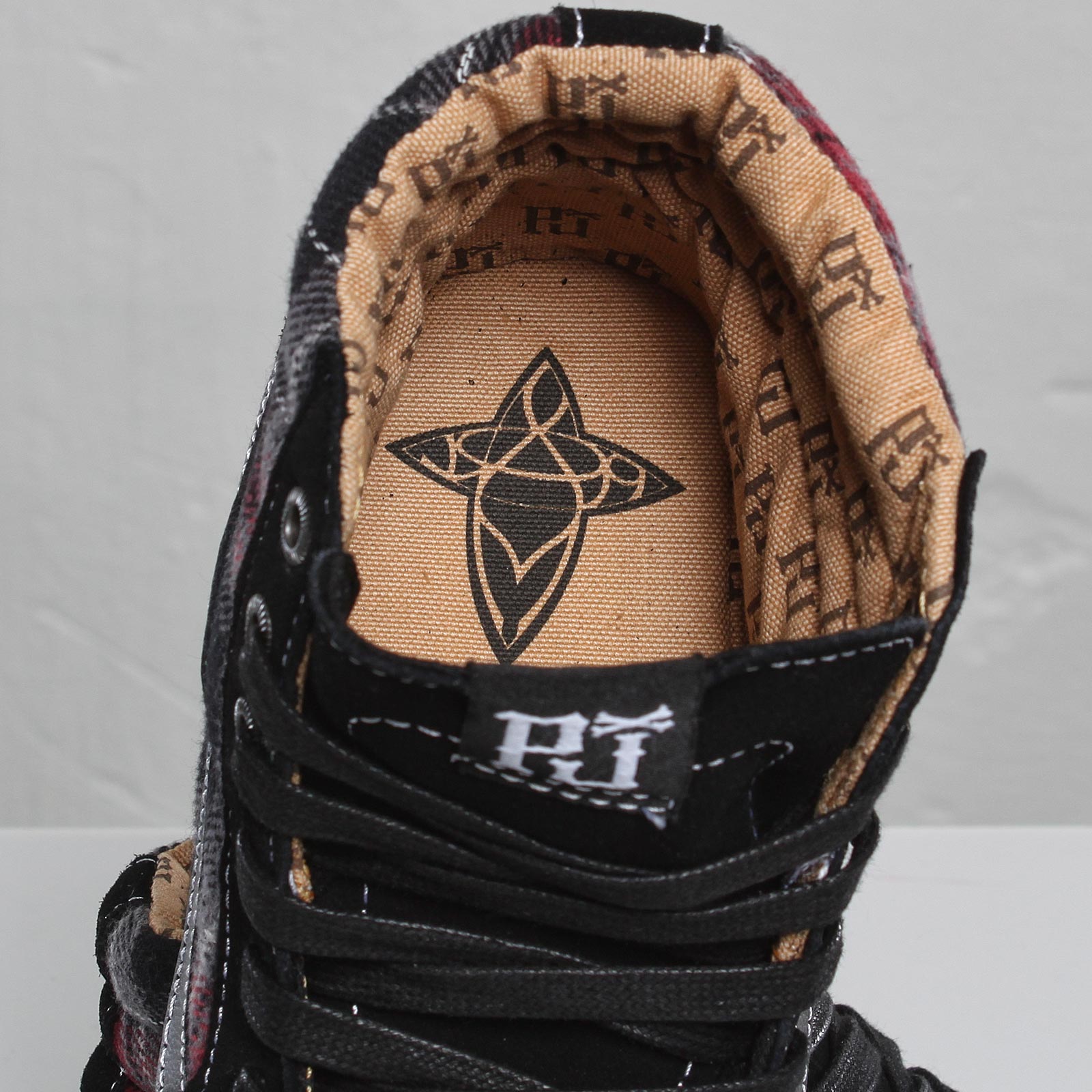 Pearl Jam Vans Sk8 Hi Flannel 9