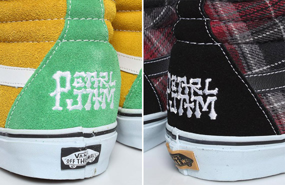 Pearl Jam x Vans Sk8-Hi | Available