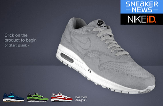 Sneaker News Nike Air Max 1 iD Design Contest