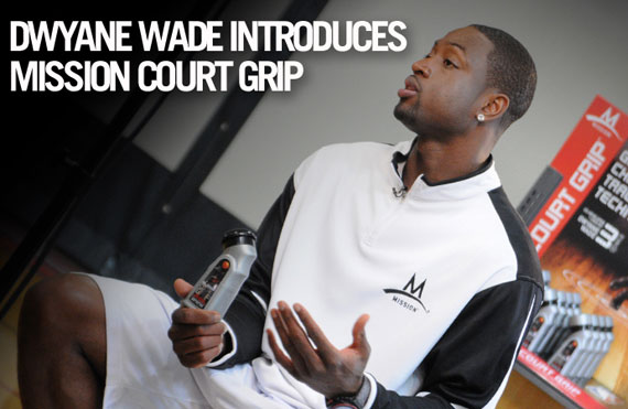 Dwyane Wade Mission Court Grip