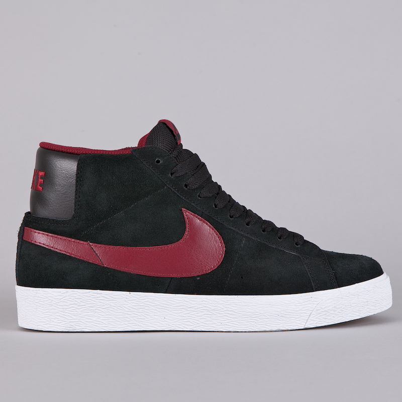 Nike Sb Blazer Black Team Red  5444