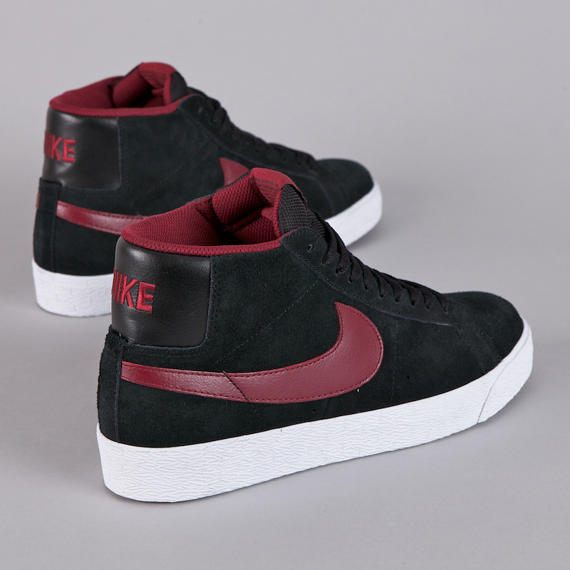 Nike Sb Blazer Black Team Red  5447