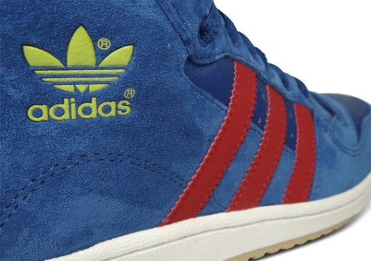 adidas Originals Decade Hi Suede – Lone Blue – Light Scarlet – Bluebird