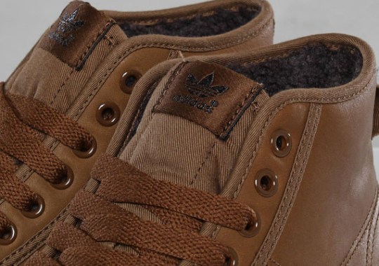 adidas Originals Nizza Hi – Brown Leather