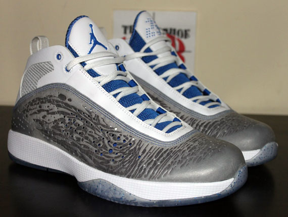 Air Jordan 2011 White Grey Blue Promo Sample 05