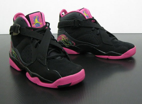 Air Jordan 8.0 Gs Black Pink 07