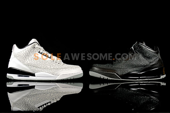 Air Jordan Iii Flip Comparison 01