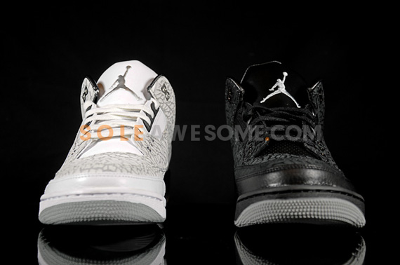 Air Jordan Iii Flip Comparison 11