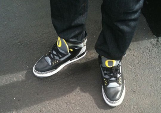 Air Jordan III ‘Oregon’ – Black PE | On-Foot Images