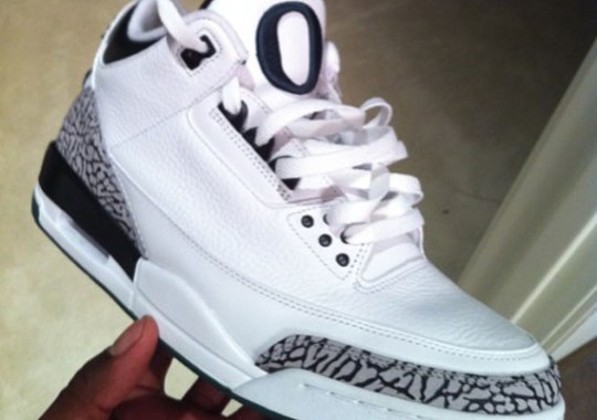 Air Jordan III ‘Oregon’ – White