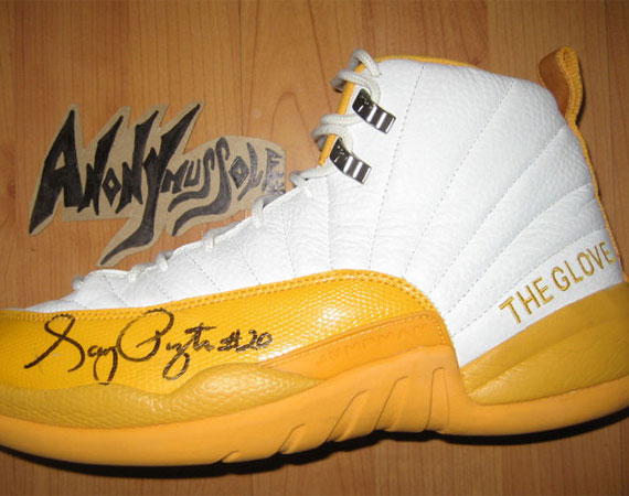 Air Jordan XII – Gary Payton Game Worn Autographed PE