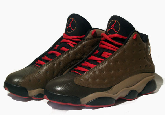 Air Jordan Xiii Cigar Custom By Damien 01