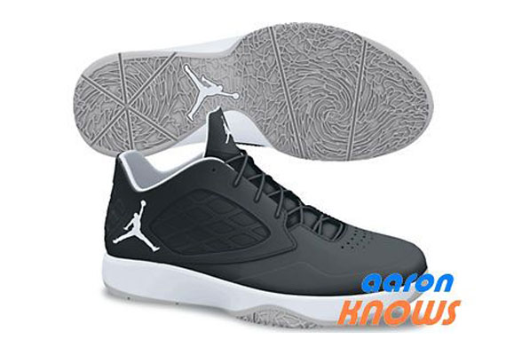 Jordan Blazin Black White