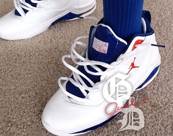 Jordan Melo M8 ‘Knicks’ – On-Foot Images