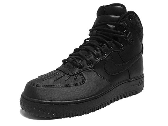 Nike Air Force 1 High Duckboot Black 02