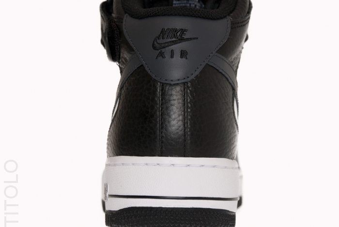 Nike Air Force 1 Mid Black Anthracite White 3