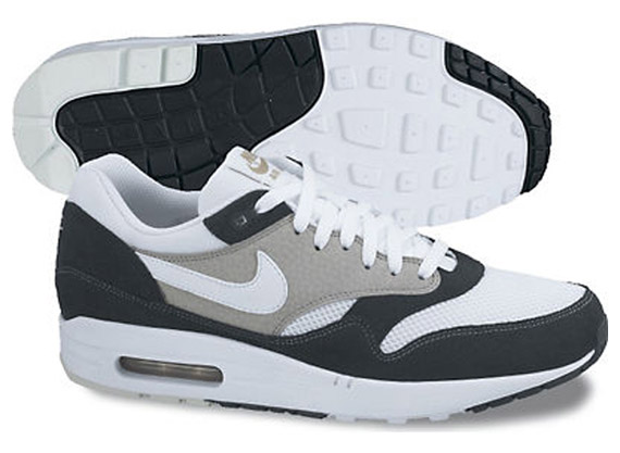 Nike Air Max 1 Black Medium Grey Khaki White