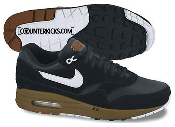 Nike Air Max 1 Premium Black Hazelnut Sail