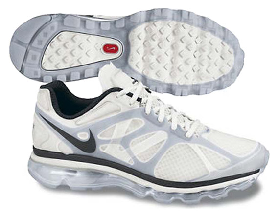 Nike Air Max 2012 Summit White Metallic Silver Anthracite Summer 2012