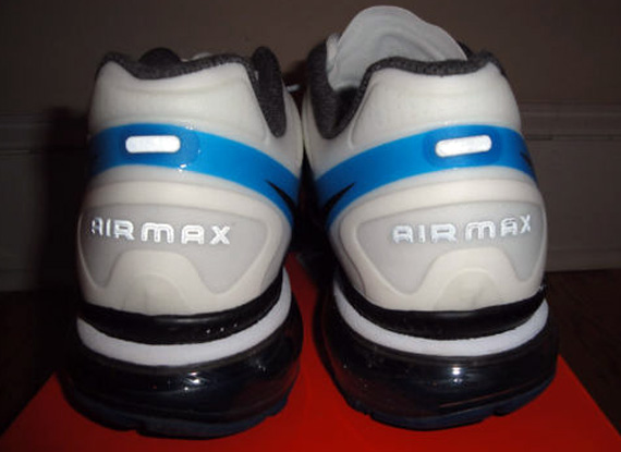 Nike Air Max+ 2012 - White - Blue - Black | Sample on eBay