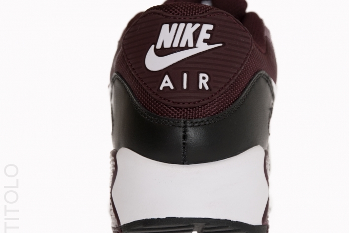Nike Air Max 90 Deep Burgundy Black White 3