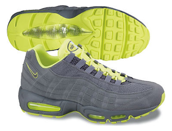 Nike Air Max 95 Cool Grey Volt Black Cool Grey