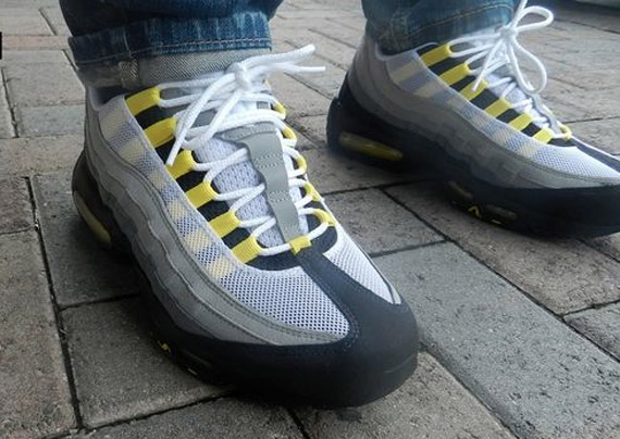 Nike Air Max 95 Grey Varsity Maize New Images 1