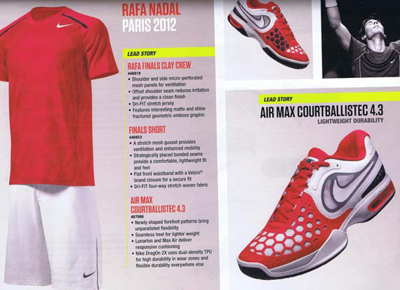 Nike Air Max Courtballistec 4.3 Rafael Nadal Paris 2012 012