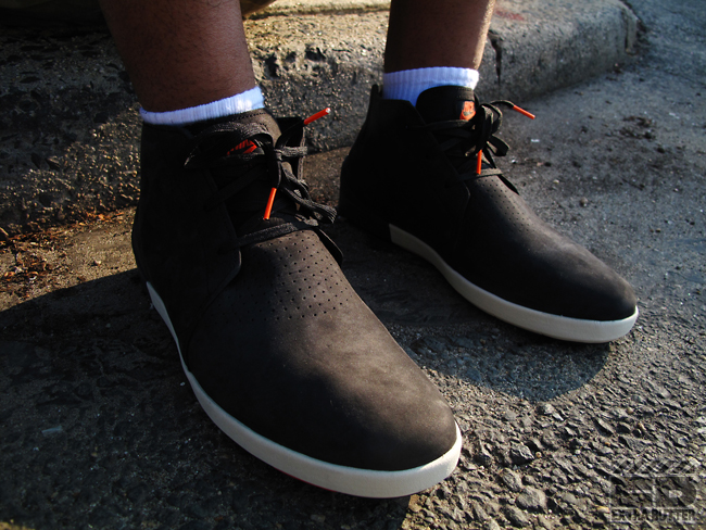 Nike Air Ralston Mid Black Team Orange 2