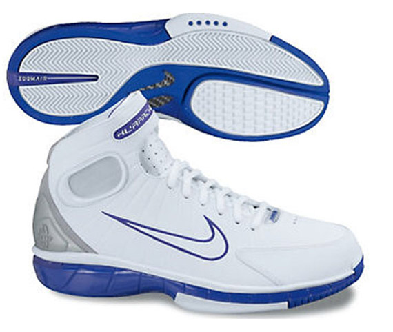 Nike Air Zoom Huarache 2k4 White Metallic Silver White