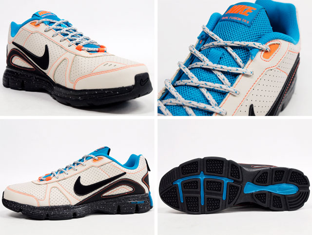 Nike Dual Fusion Tr Ii Otr Birch Black Neo Turquoise Total Orange 3