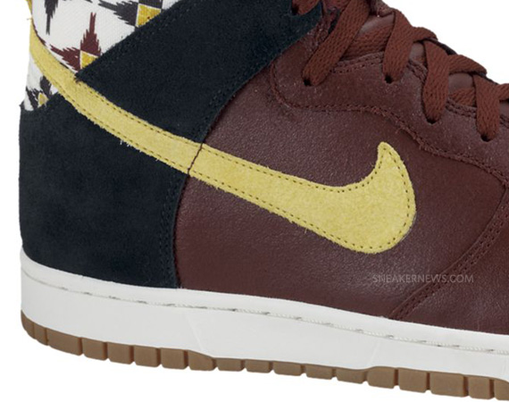 Nike Dunk High Aztec Oxen Brown Lion Black Ns 051