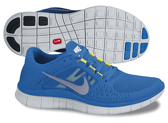 Nike Free Run 3 Soar Pure Platinum Reflect Silver