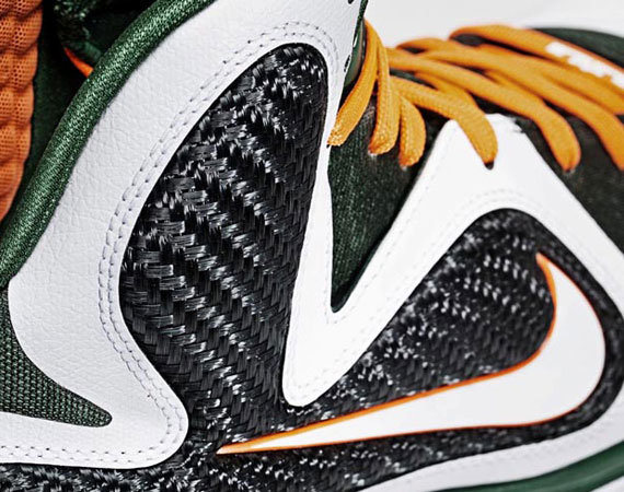 Nike Lebron 9 Miami Hurricanes 01