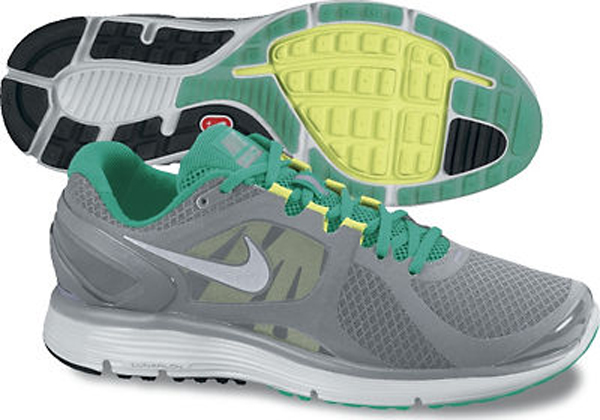 Nike Lunareclipse 2 Stealth New Green Pure Platinum Metallic Silver Summer 2012