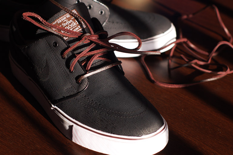 Nike Sb Zoom Stefan Janoski Black Woodgrain 3