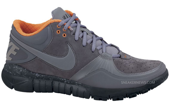 Nike Trainer 1.3 Mid Free Grey Orange 02