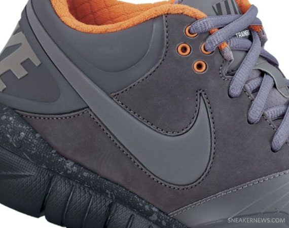 Nike Trainer 1.3 Mid Free Grey Orange 05