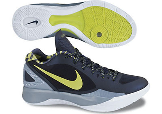 Nike Zoom Hyperdunk 2011 Low Obsidian Blue Grey White Cyber