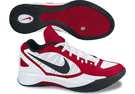 Nike Zoom Hyperdunk 2011 Sport Red White Black