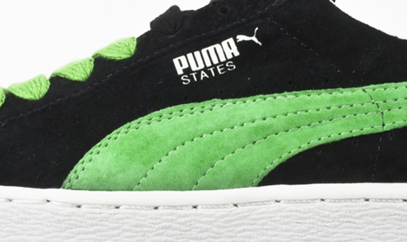 Puma Shadow Society States Black Green 8