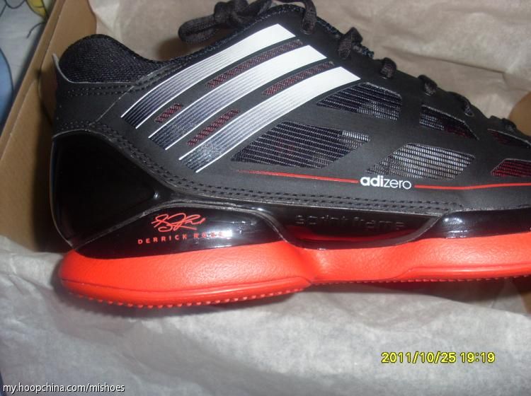 Adidas Adizero Crazy Light Low Black Red White 1