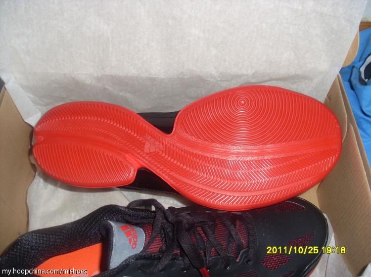 Adidas Adizero Crazy Light Low Black Red White 4