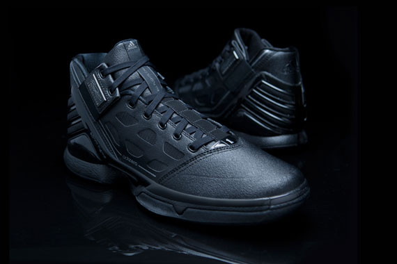 Adidas Adizero Rose 2 Triple Black 2