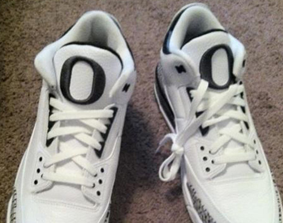 Air Jordan Iii Oregon Ducks White New Images Nk Summary