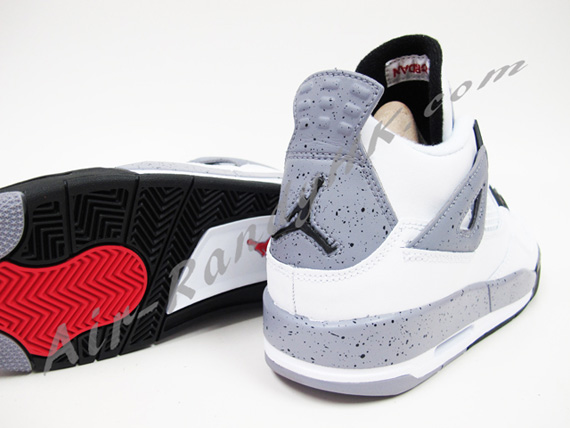 Air Jordan Iv Gs Retro White Cement Air Randy 04