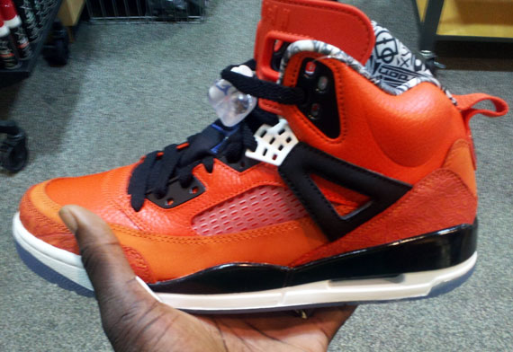 Air Jordan Spizike Knicks Blue Orange New Images 2