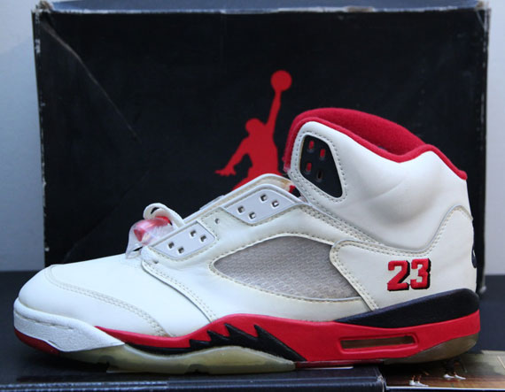 Air Jordan V Fire Red Og On Ebay 01